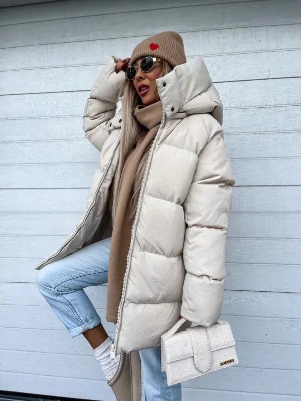Mune | Thick Warm Jacket Elegant Seasonal Collection Ideal for Winter