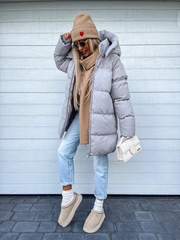 Mune | Thick Warm Jacket Elegant Seasonal Collection Ideal for Winter
