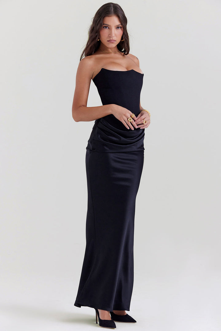 Mune | Elegant Strapless Corset Dress