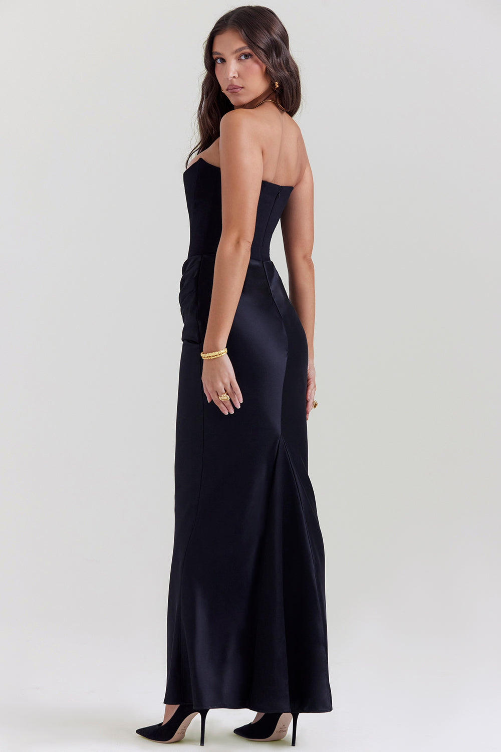 Mune | Elegant Strapless Corset Dress