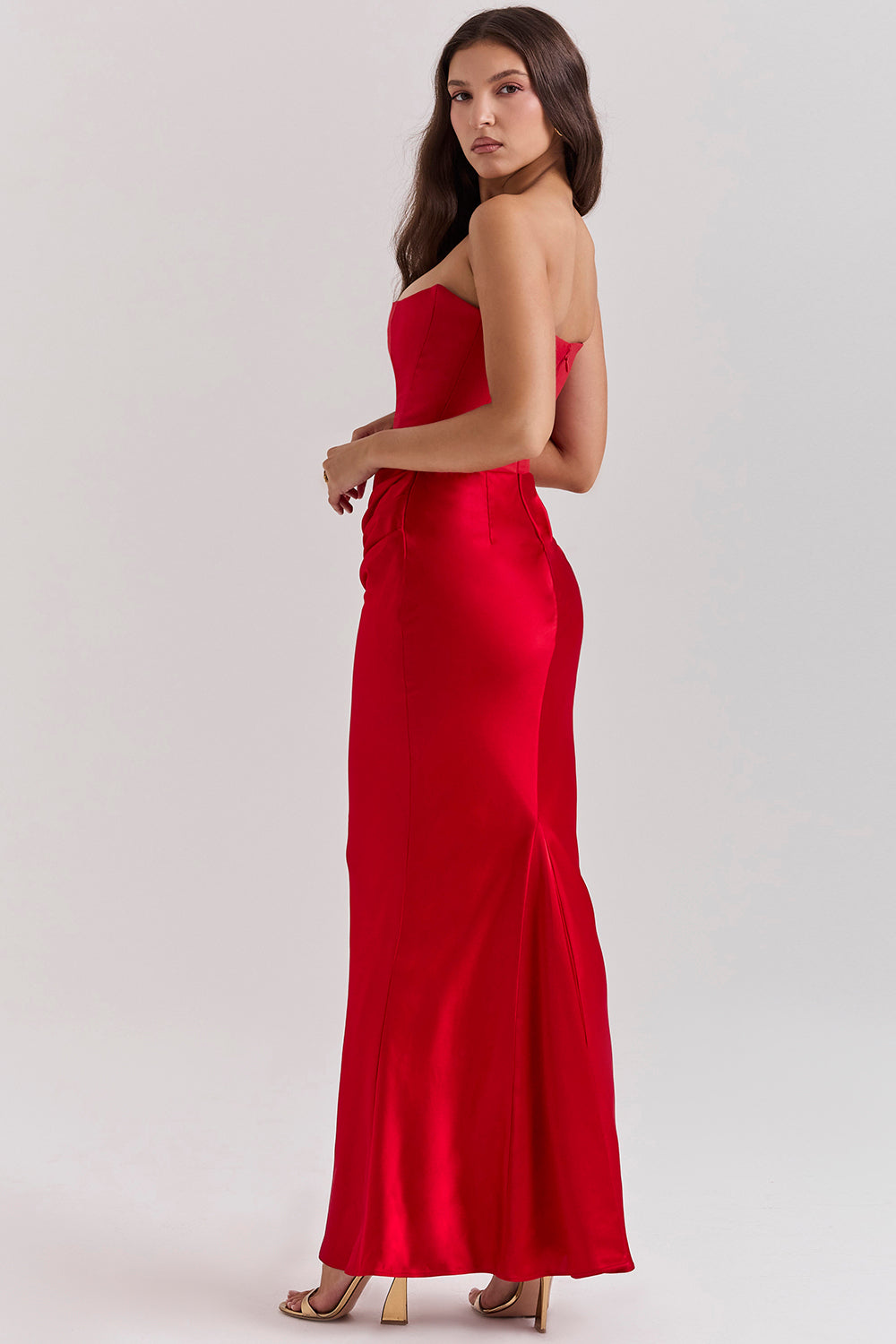 Mune | Elegant Strapless Corset Dress