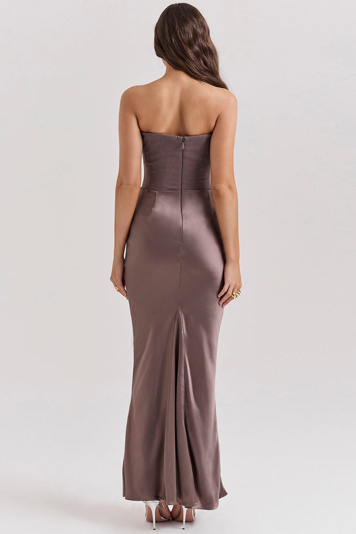 Mune | Elegant Strapless Corset Dress
