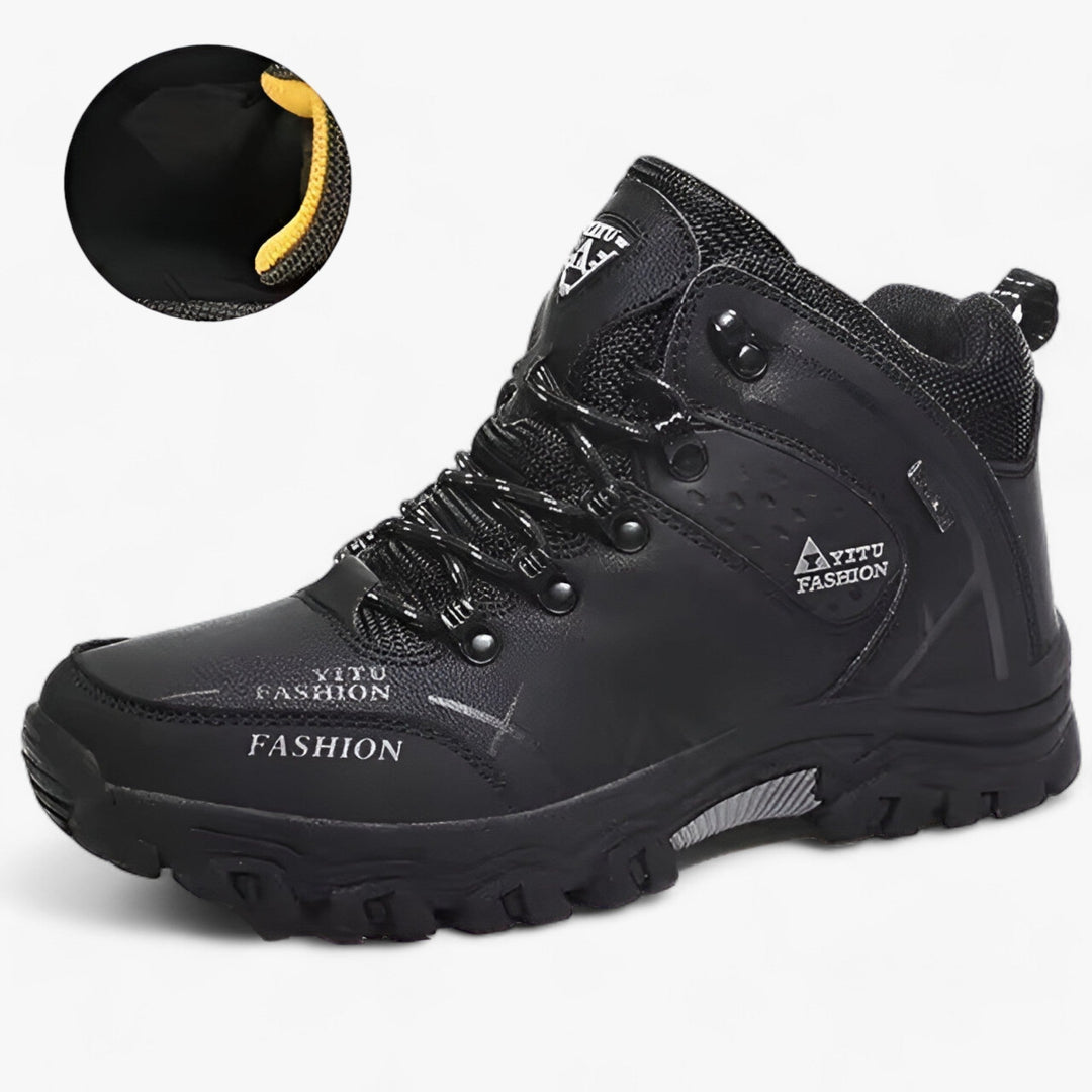Mune | Leather boots for snow - Ultra warm for winter