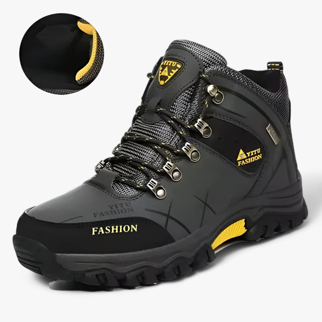 Mune | Leather boots for snow - Ultra warm for winter
