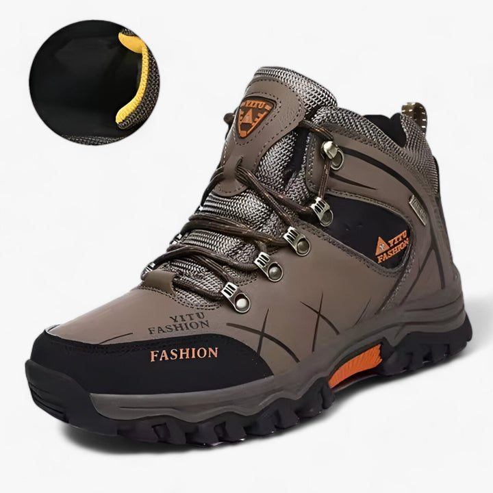 Mune | Leather boots for snow - Ultra warm for winter