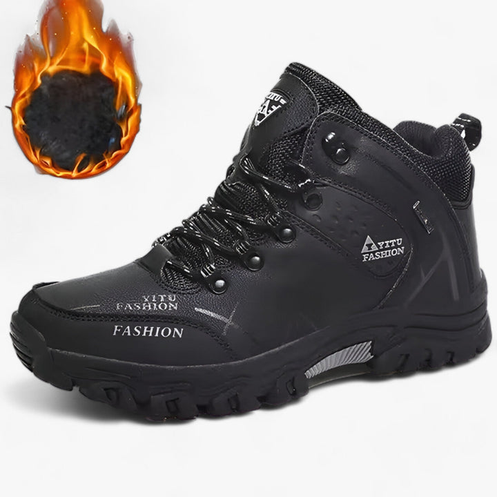 Mune | Leather boots for snow - Ultra warm for winter
