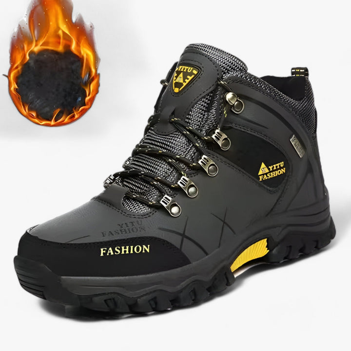 Mune | Leather boots for snow - Ultra warm for winter
