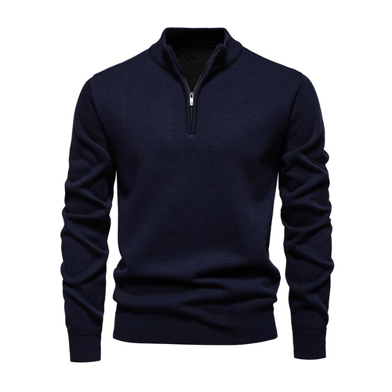 Mune | Half-Zip Knitted Sweater Soft and Warm Timeless Design