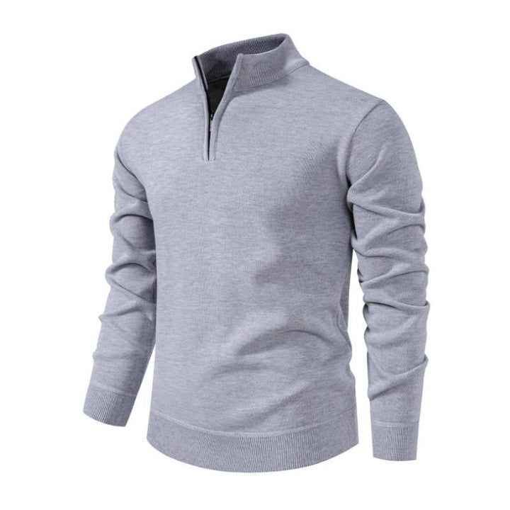 Mune | Half-Zip Knitted Sweater Soft and Warm Timeless Design
