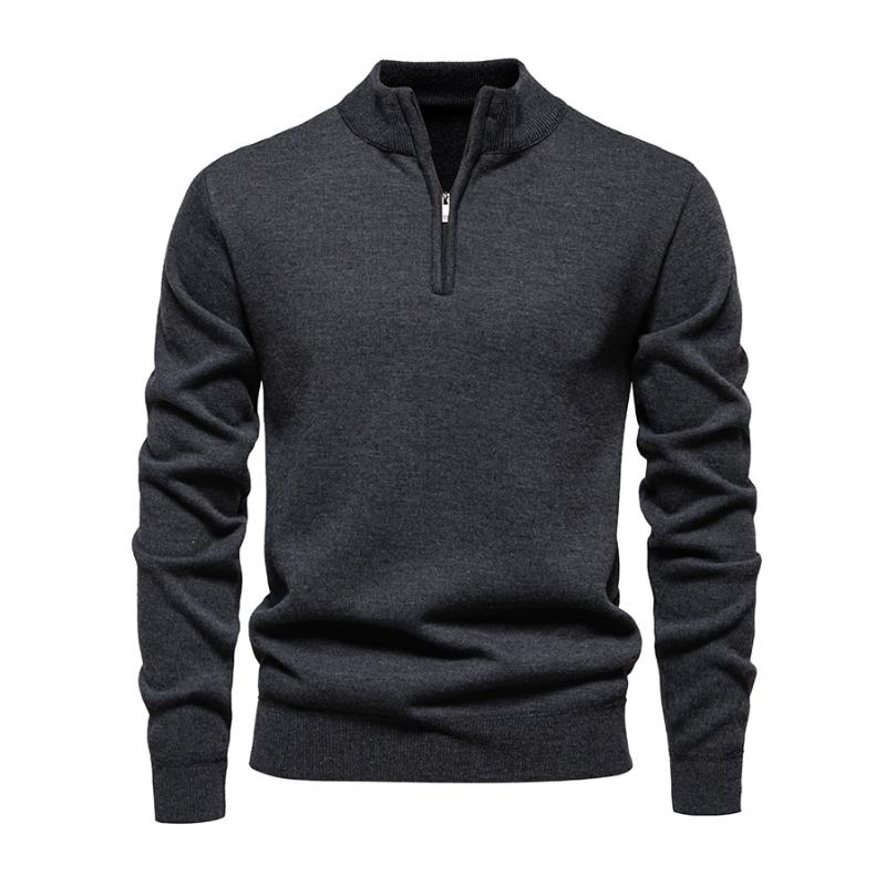 Mune | Half-Zip Knitted Sweater Soft and Warm Timeless Design