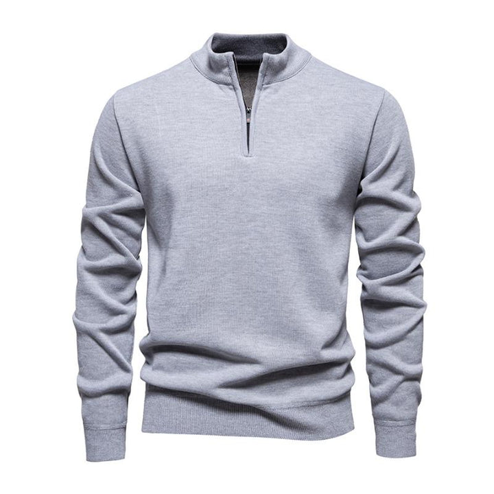 Mune | Half-Zip Knitted Sweater Soft and Warm Timeless Design