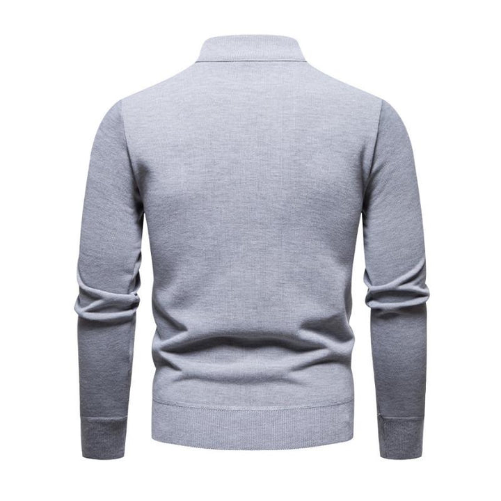Mune | Half-Zip Knitted Sweater Soft and Warm Timeless Design