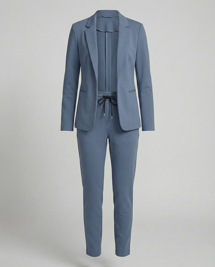 Women’s Pantsuit With Open Blazer And Trousers