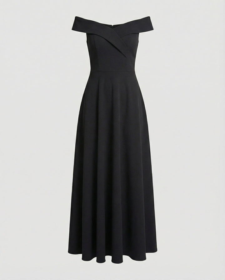 Mune Fashion | Elegant Off-Shoulder Long Catwalk Evening Dress
