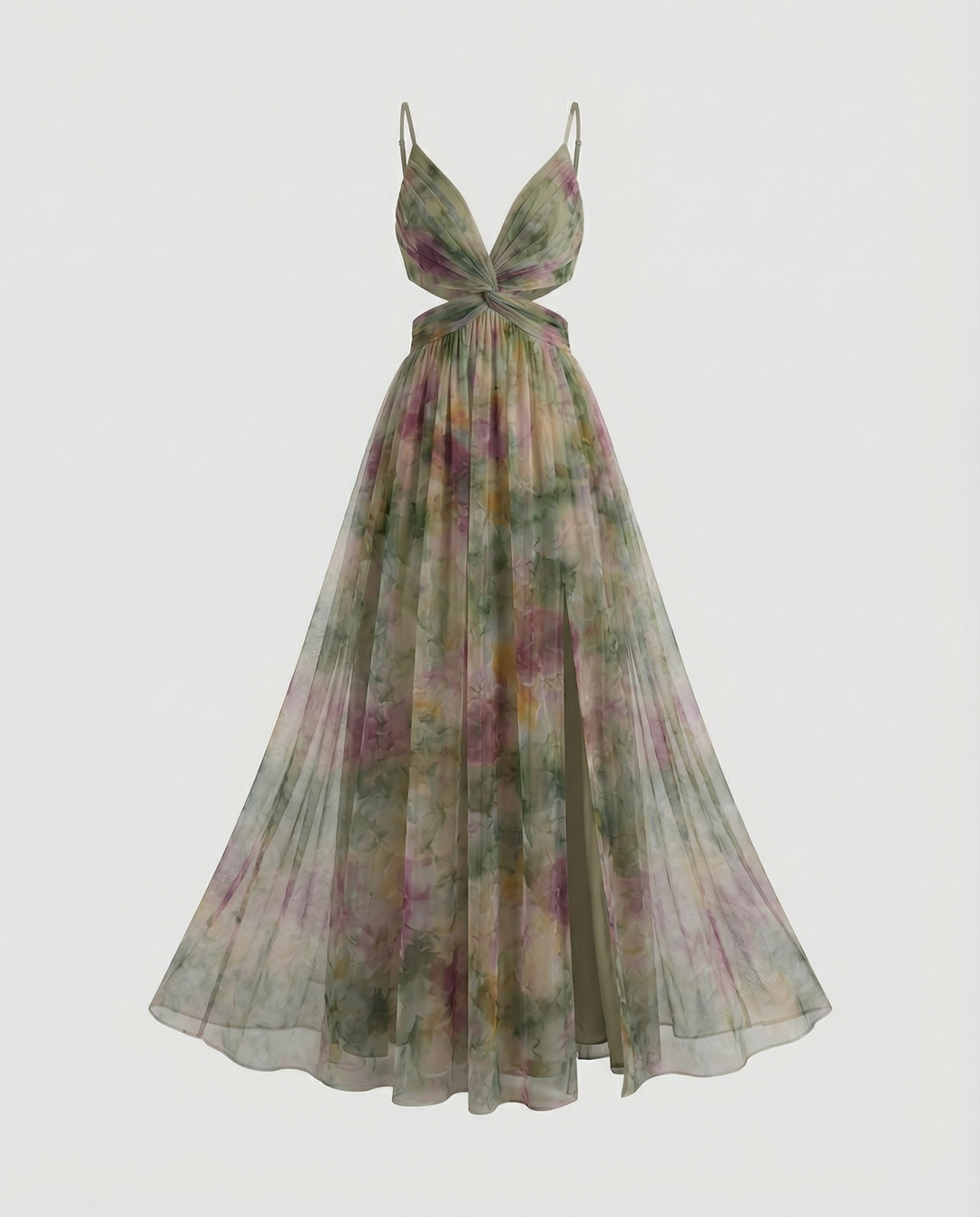 Elegant maxi dress in beautiful floral pattern for festive occasions | Mune Fashion