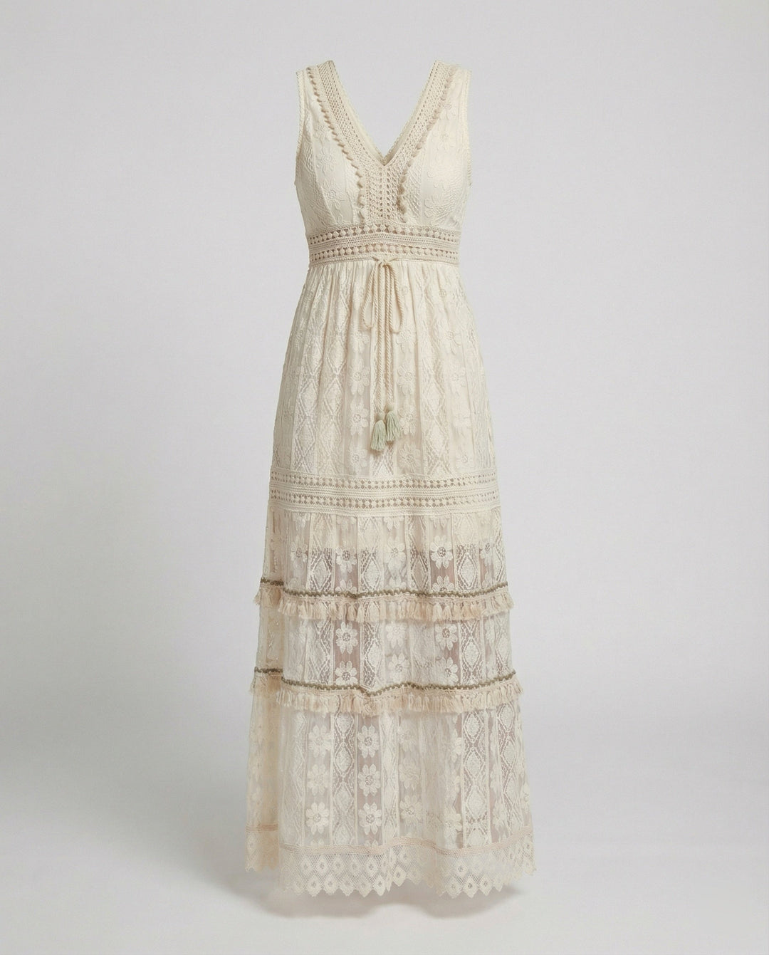 Mune Fashion | Graceful Boho Lace Dress for Summer