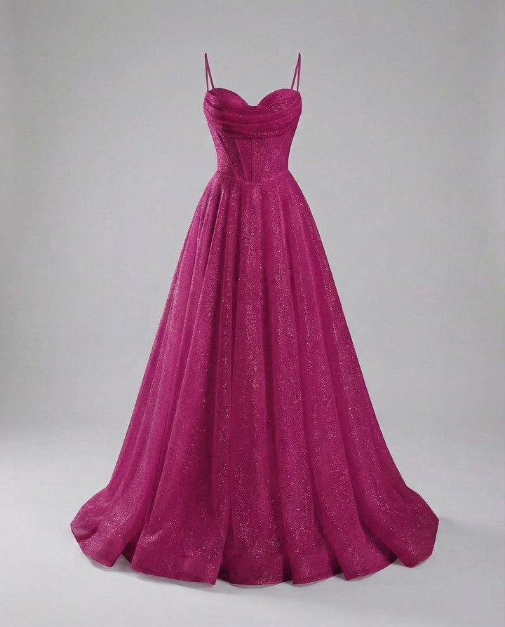 Mune Fashion | Glitter Ball gown with lacing