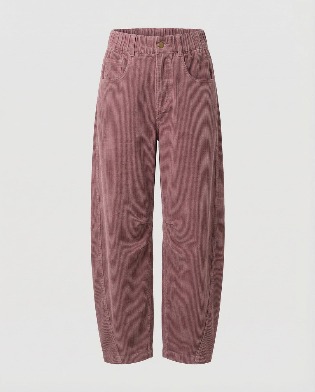 Ladies Cord Pants Ladies Wide High Waist