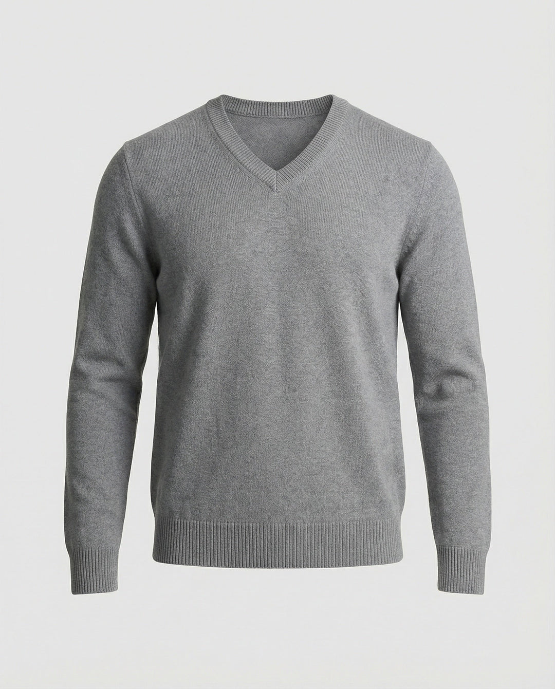 V-Neck Fine Knit Men