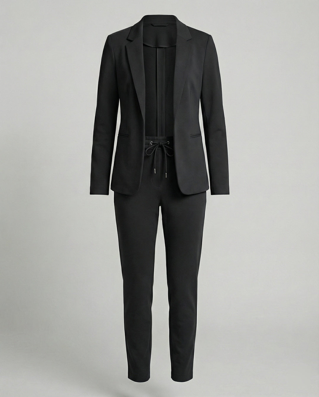 Women’s Pantsuit With Open Blazer And Trousers