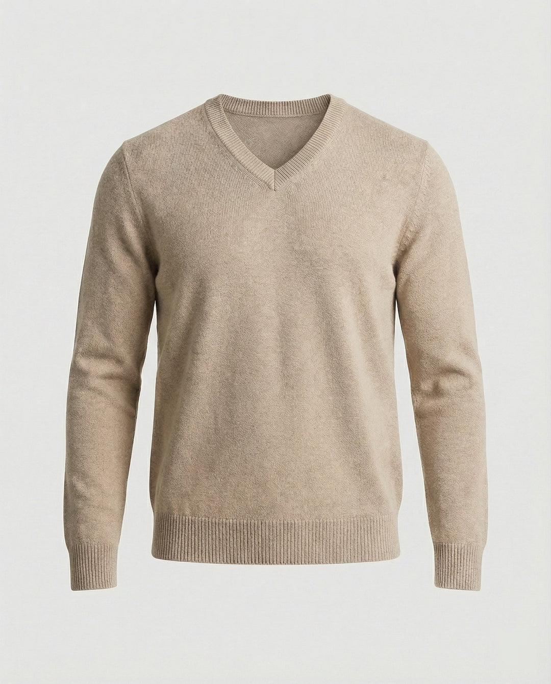 V-Neck Fine Knit Men