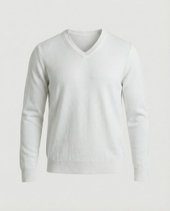 V-Neck Fine Knit Men