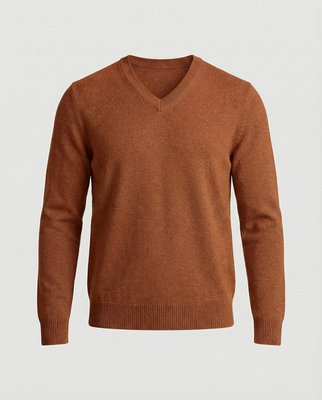 V-Neck Fine Knit Men