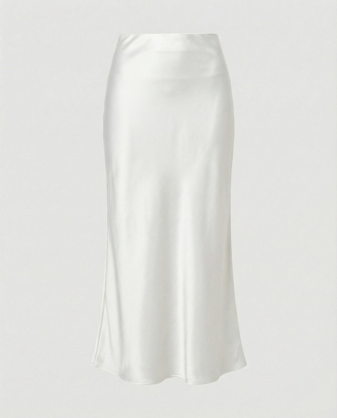 Women's Maxi Skirt Satin High Waist