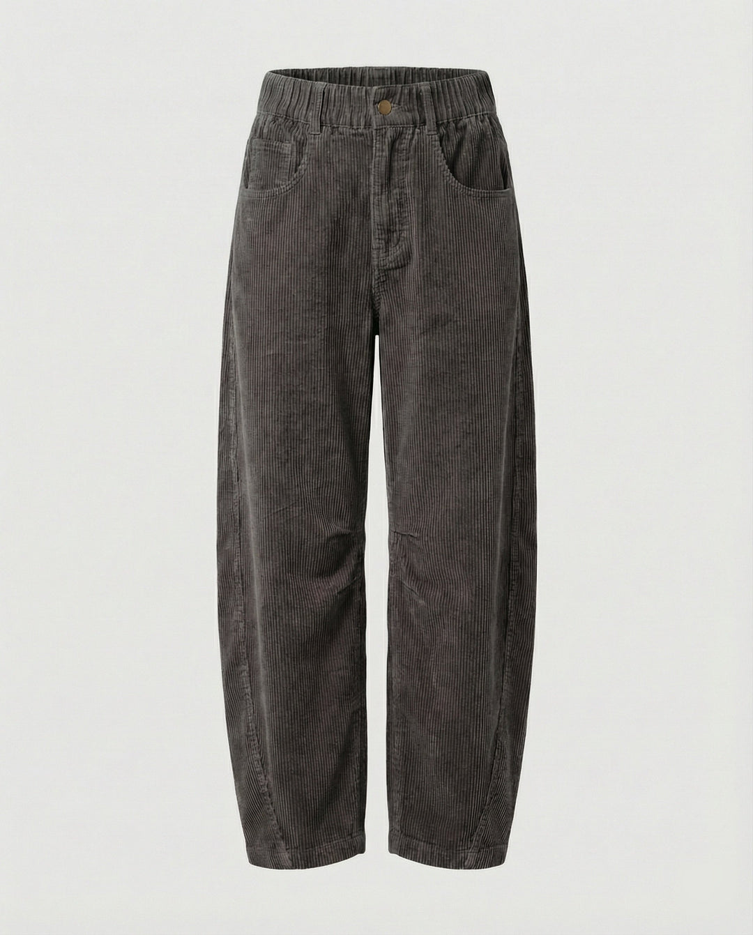 Ladies Cord Pants Ladies Wide High Waist
