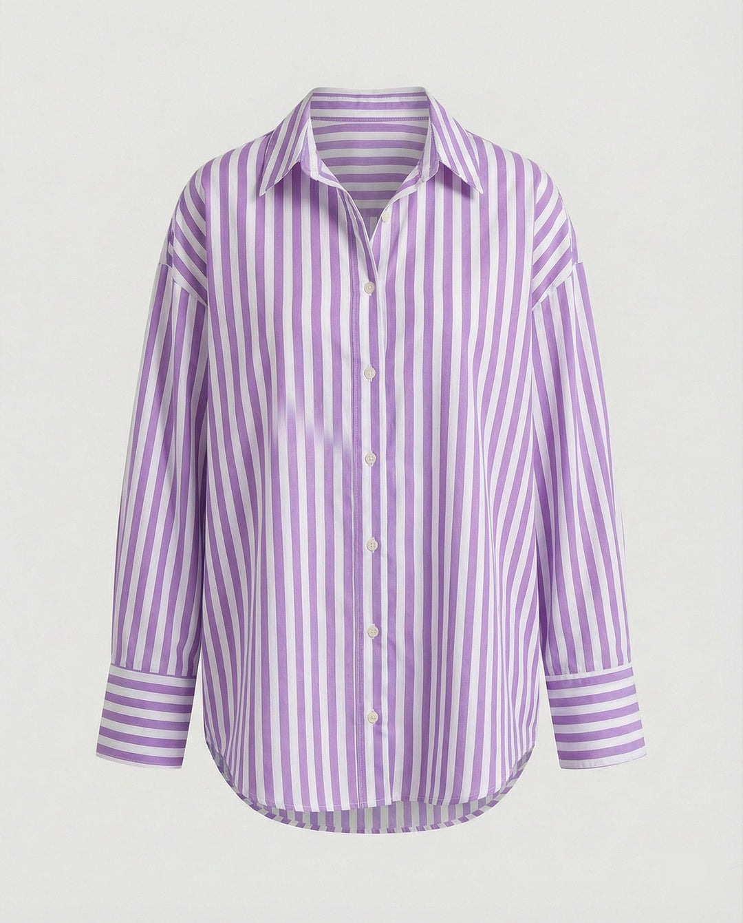 Women's Striped Blouse Loose