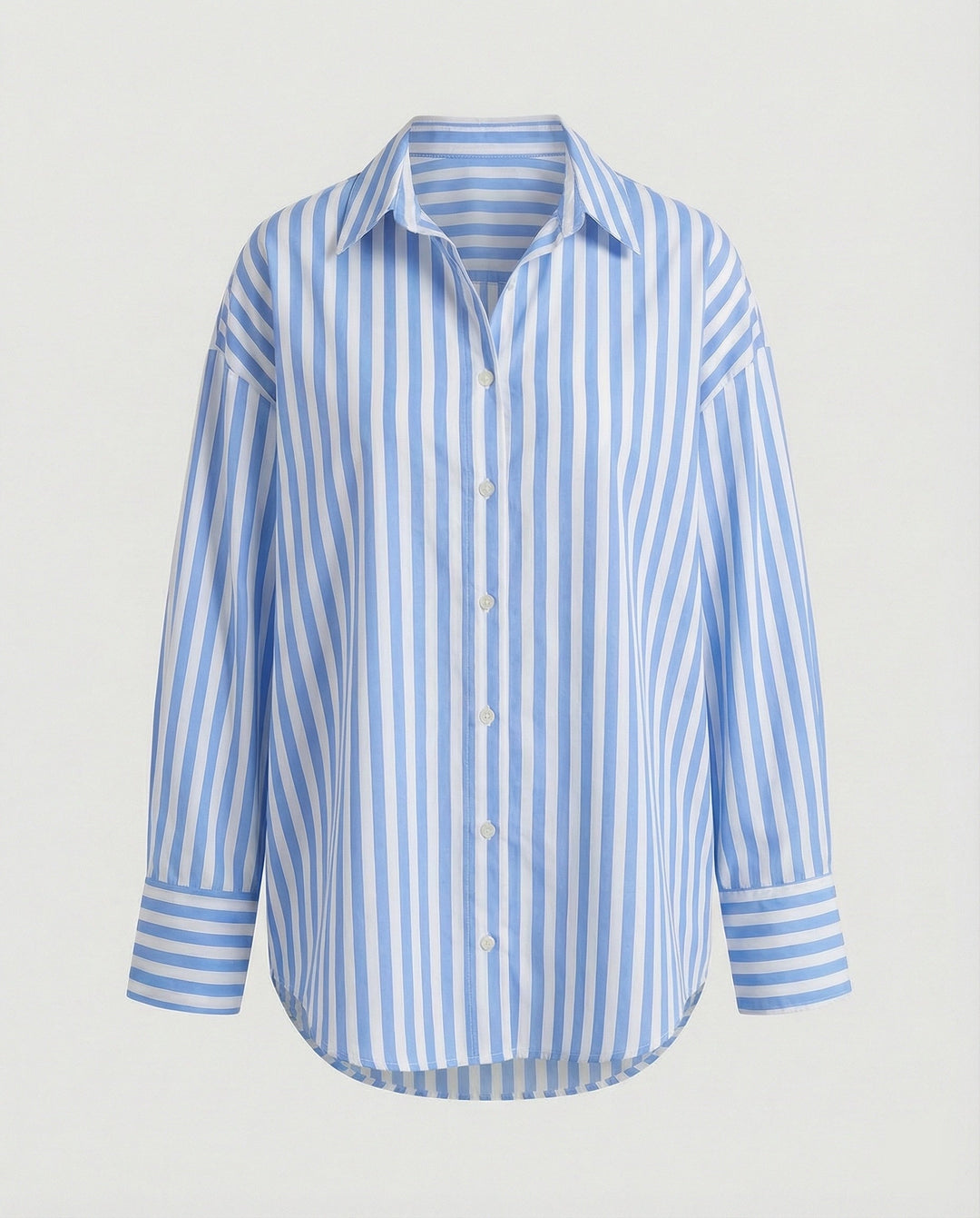 Women's Striped Blouse Loose
