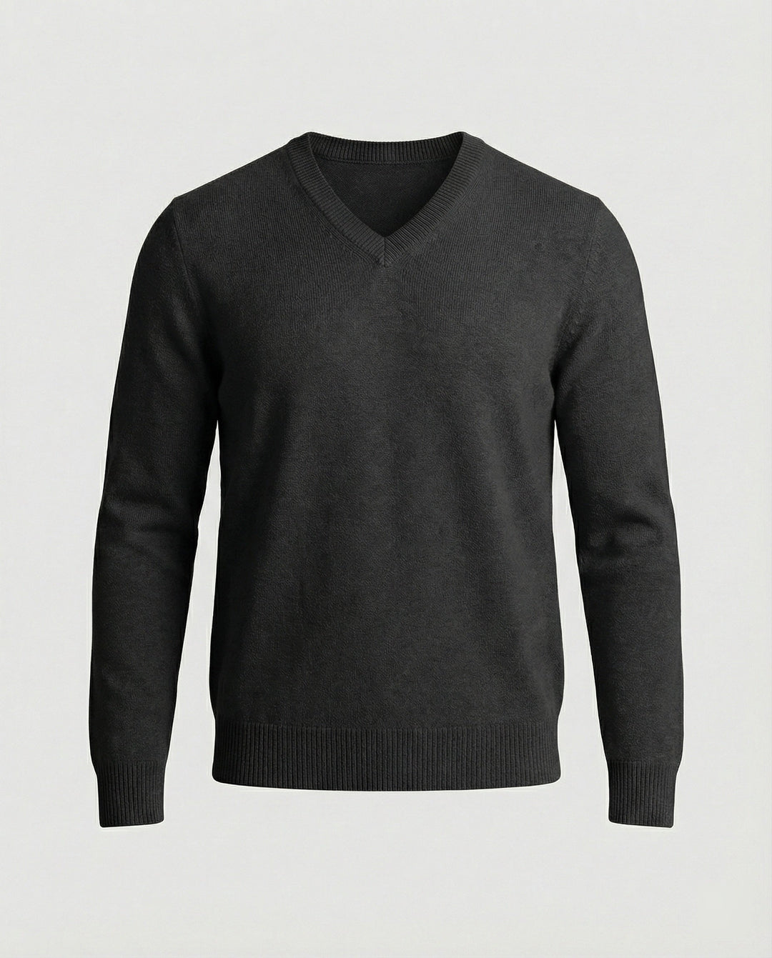 V-Neck Fine Knit Men