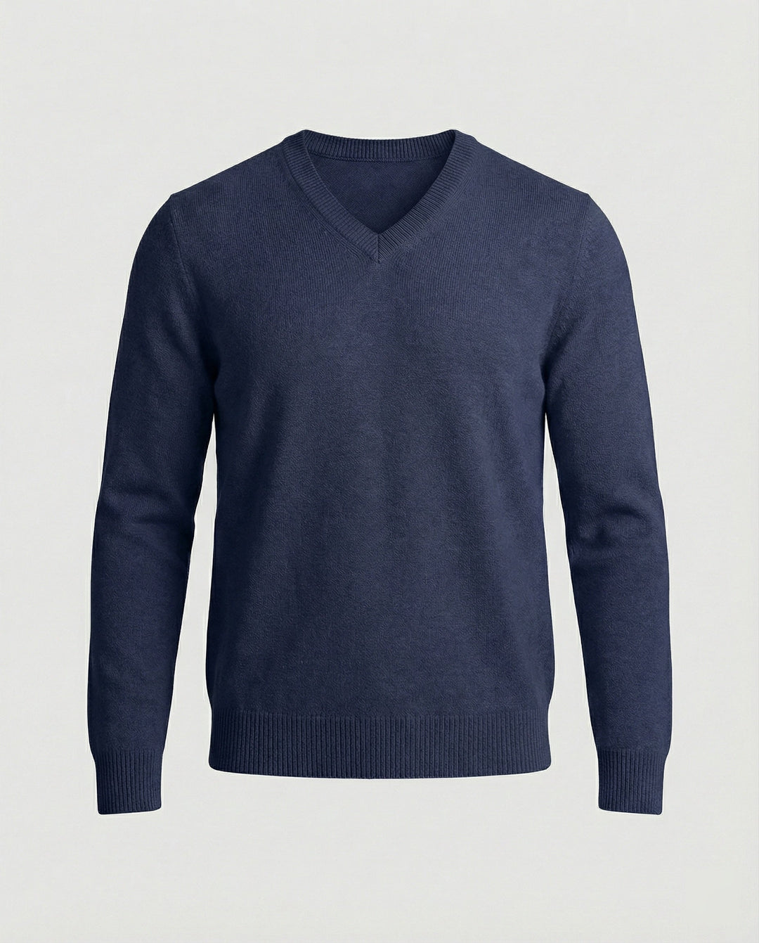 V-Neck Fine Knit Men
