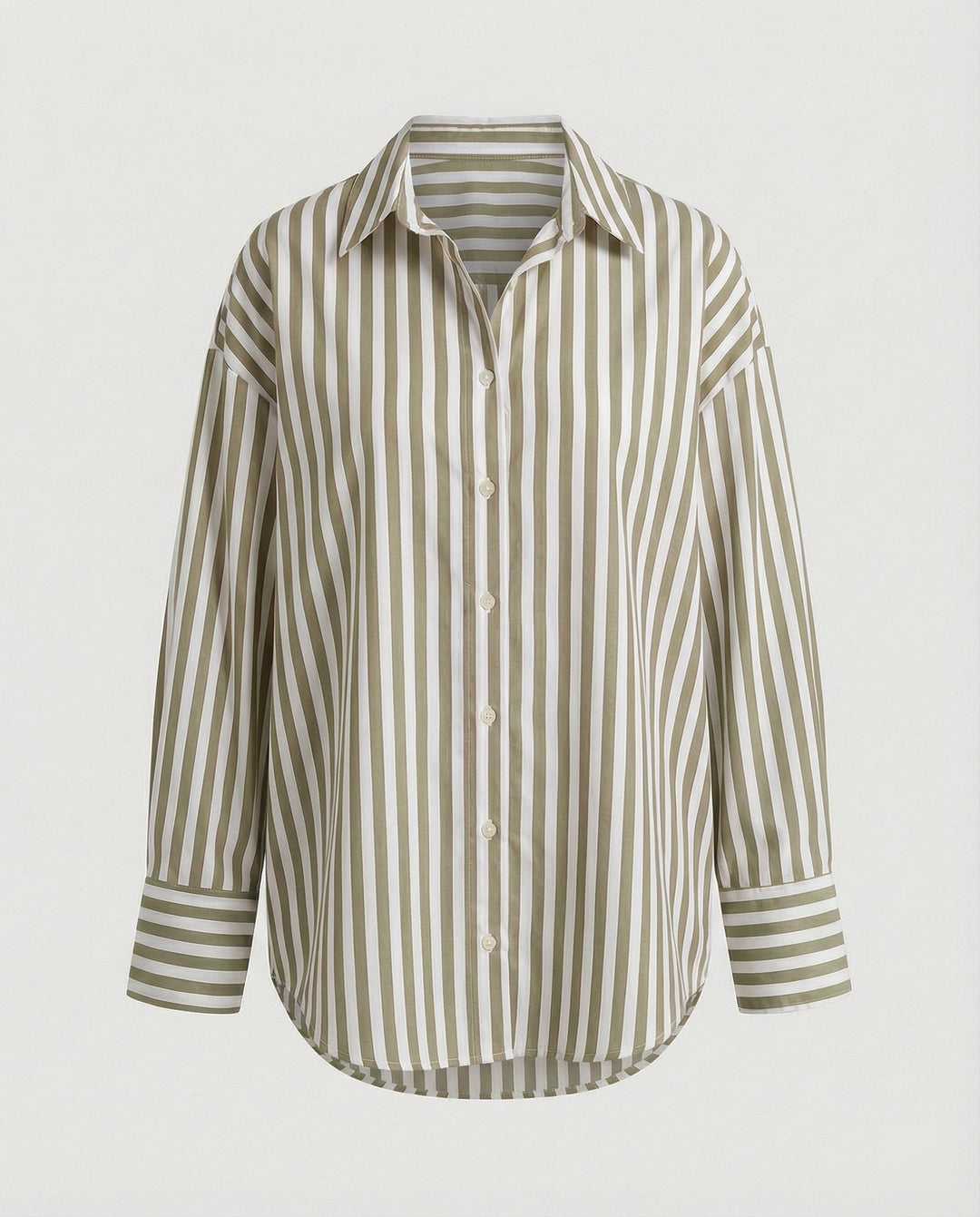 Women's Striped Blouse Loose