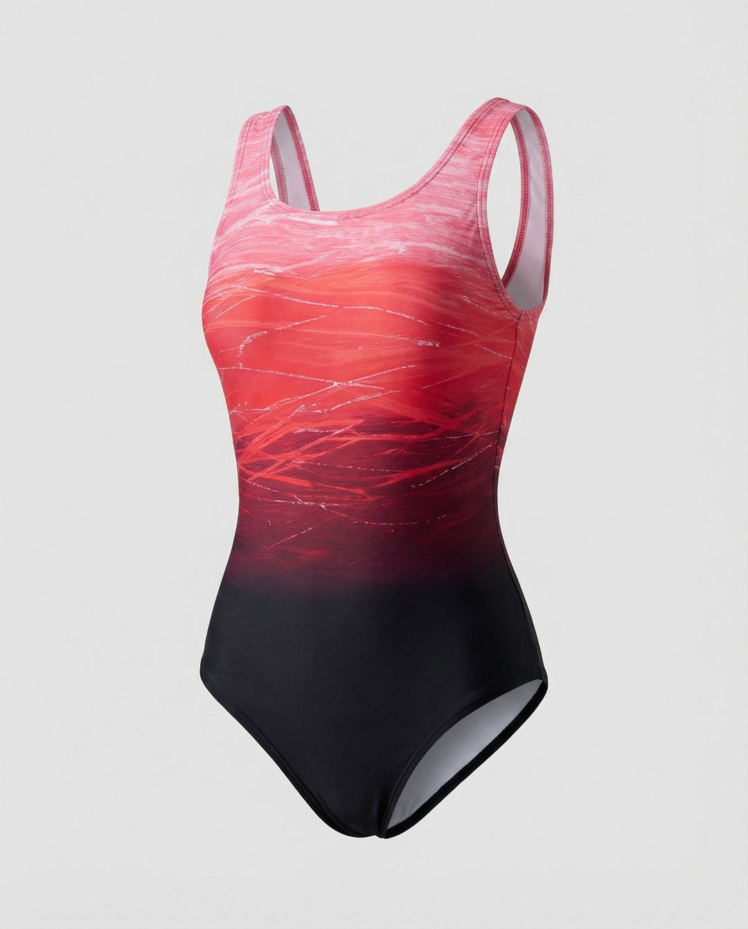 Mune Fashion | Women's One-Piece Sports Swimsuit with Ombre Design & Quick-Drying