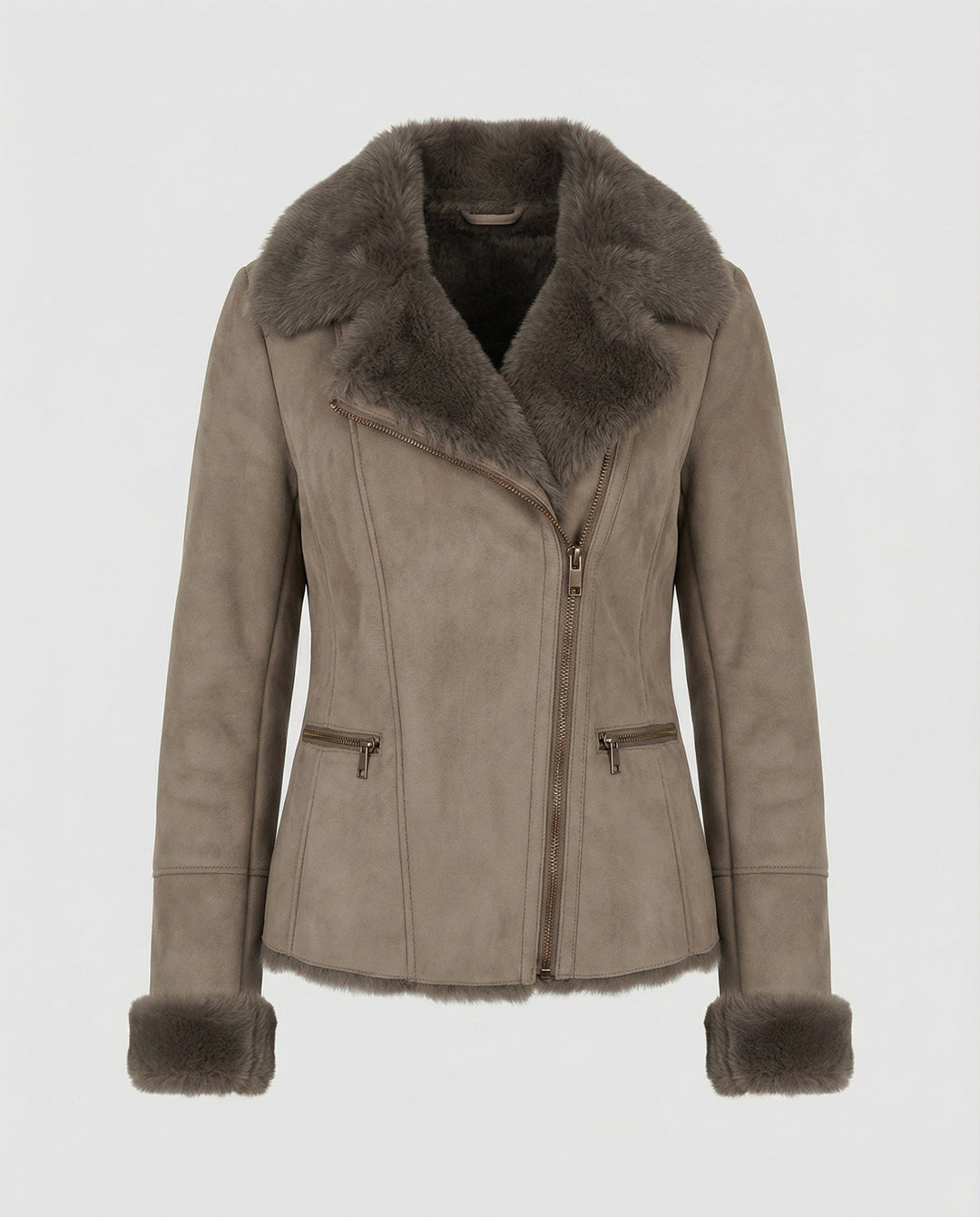 Mune Fashion | Winter jacket with elegant collar for winter