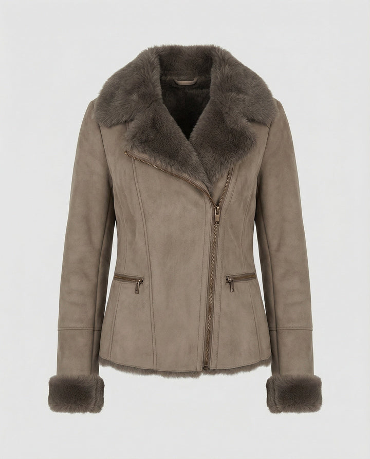 Mune Fashion | Winter jacket with elegant collar for winter