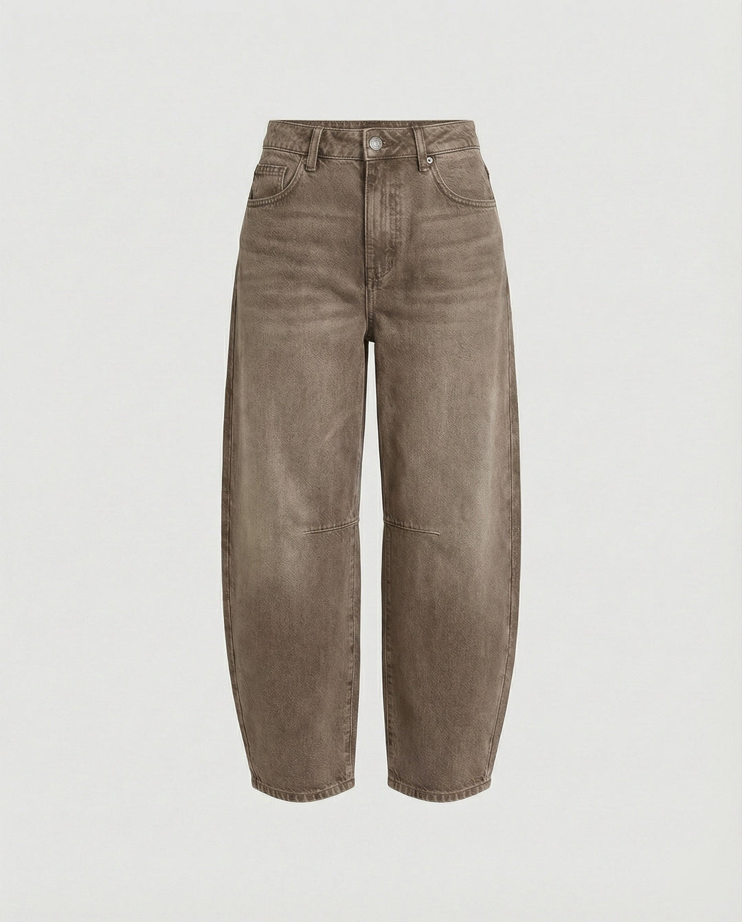 Mune Fashion | Mid Rise Barrel Jeans for Women