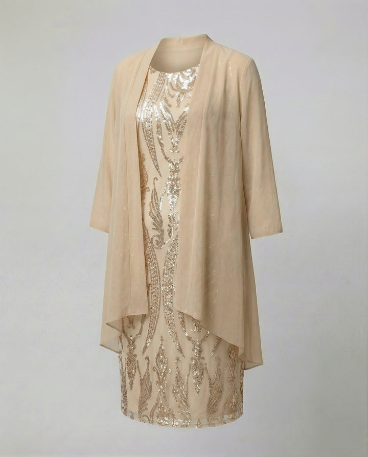 Elegant chiffon dress