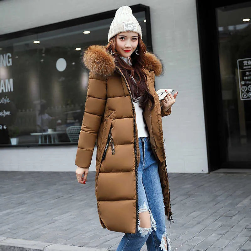 Mune | Long Coat With Fur Collar