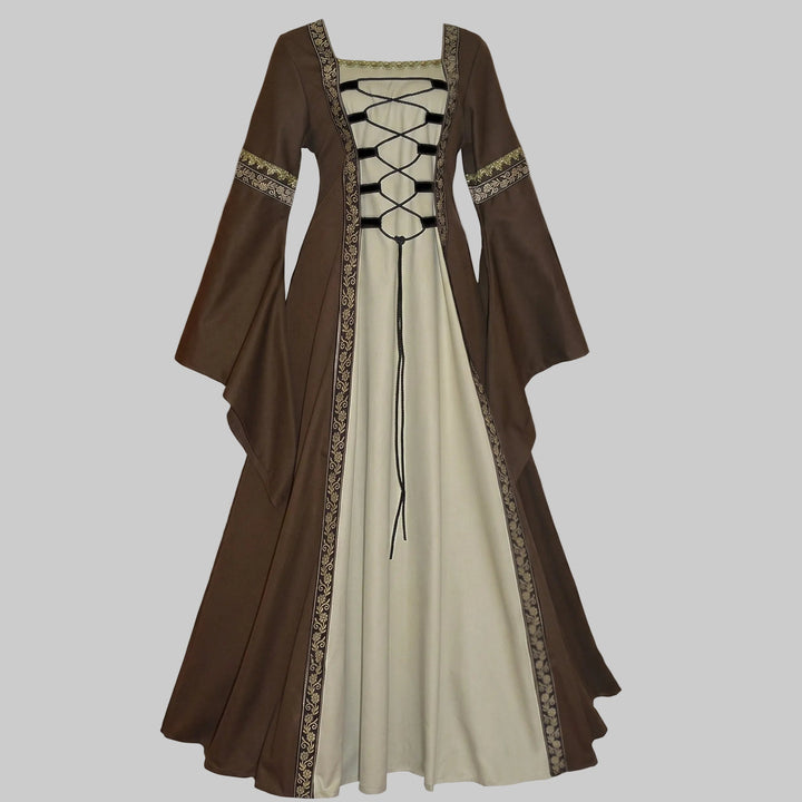 Women's historic fairy tale dress with elegant lacing design Mune Fashion