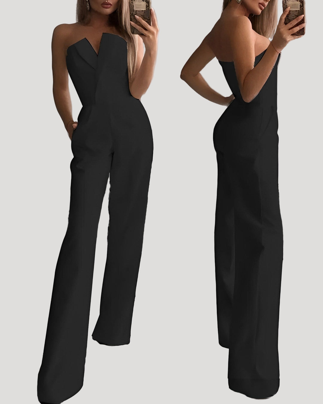 Mune | Sleeveless Jumpsuit with V-Neck