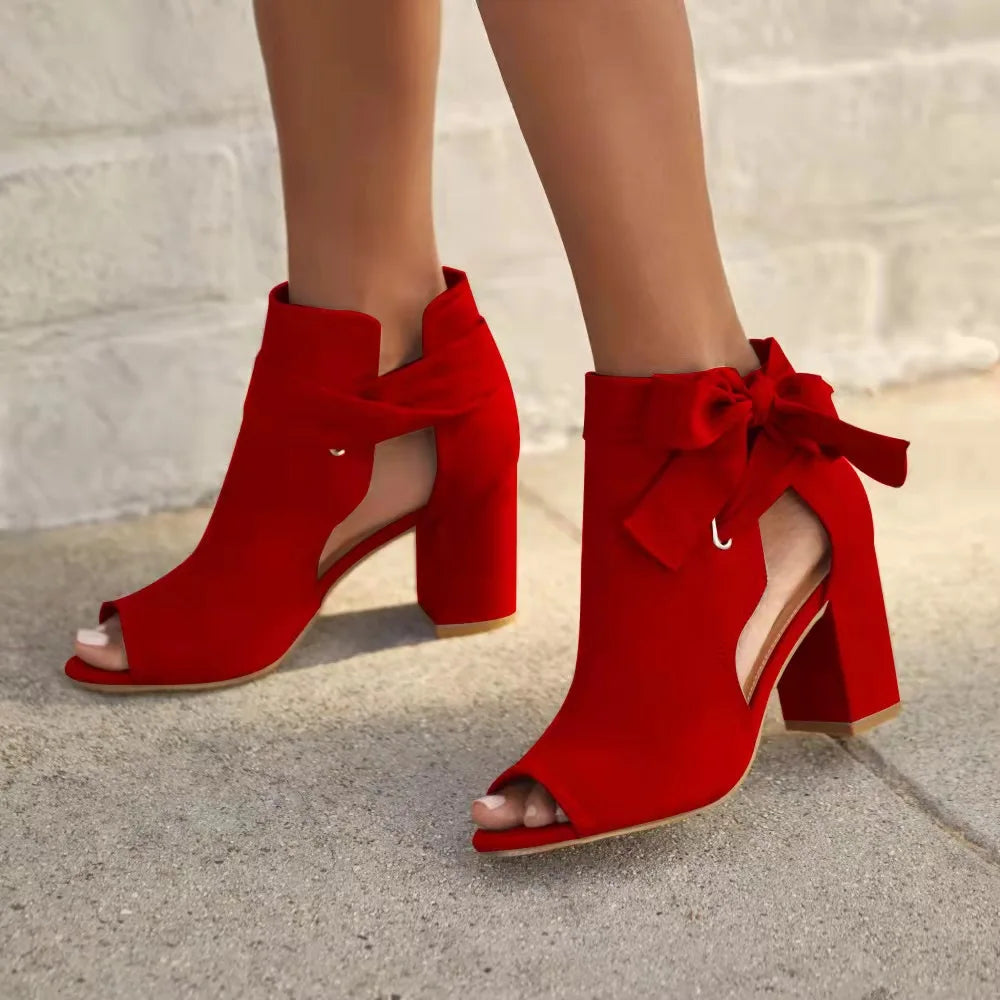 Mune Fashion | Chic Lace-up Ankle Boots