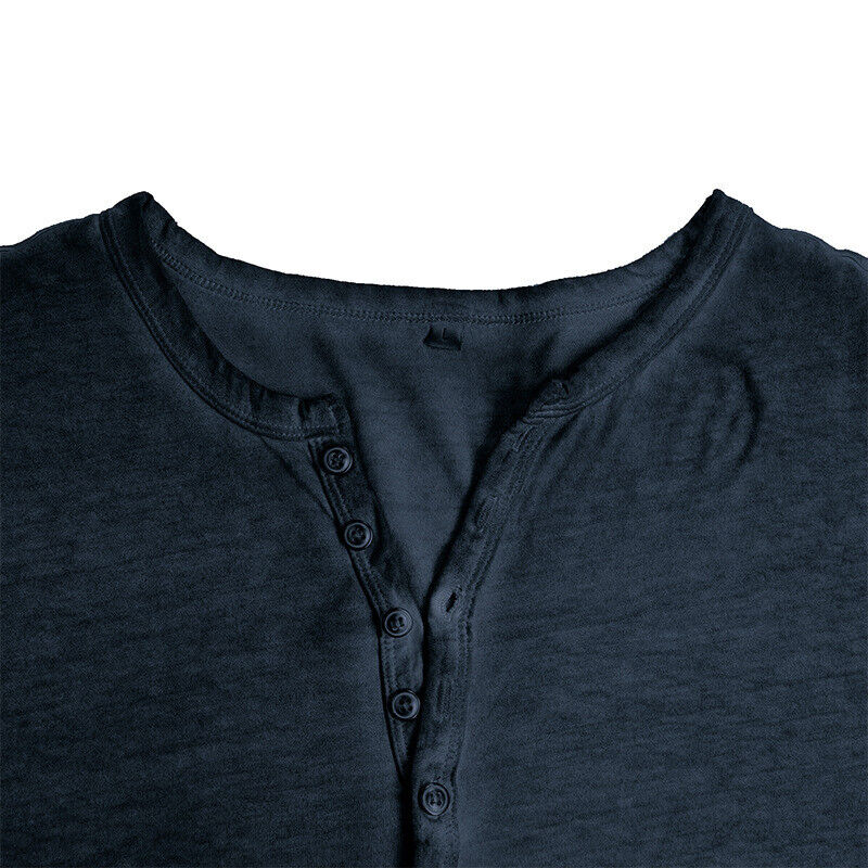 Mune Fashion - Henley shirt for men with long sleeves
