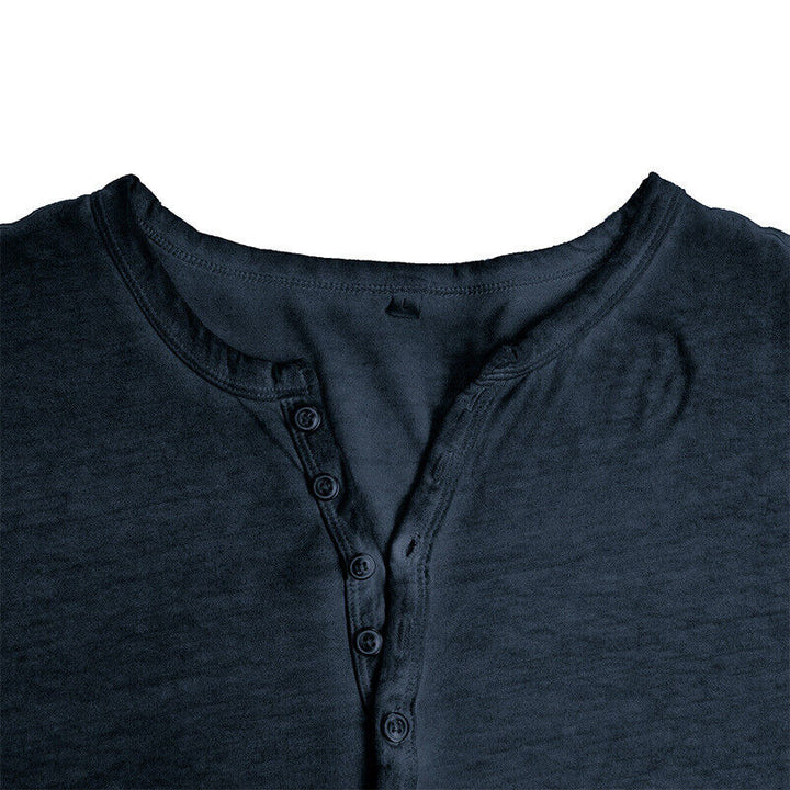 Mune Fashion - Henley shirt for men with long sleeves