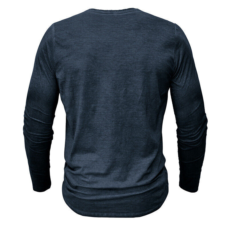 Mune Fashion - Henley shirt for men with long sleeves