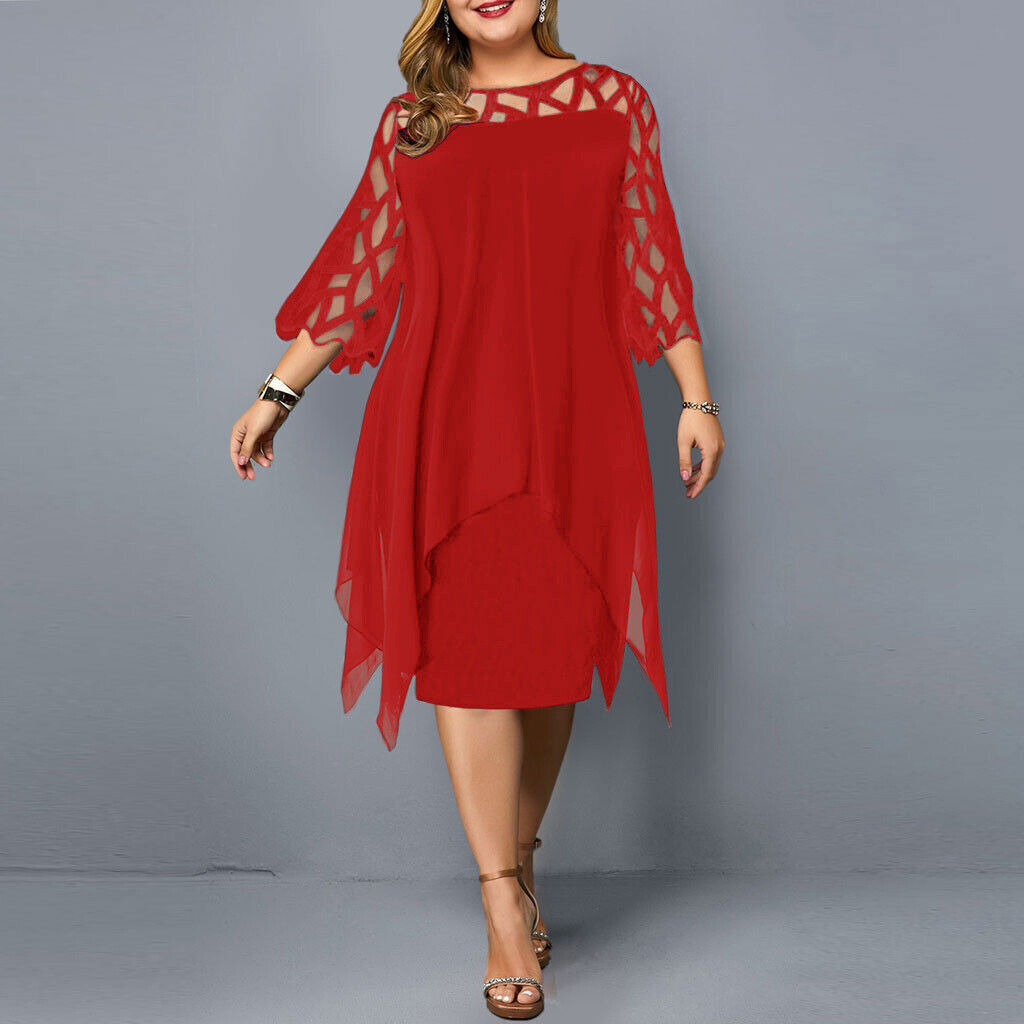 Mune Fashion | Midi Dress in Plus Size for Fashionable Looks