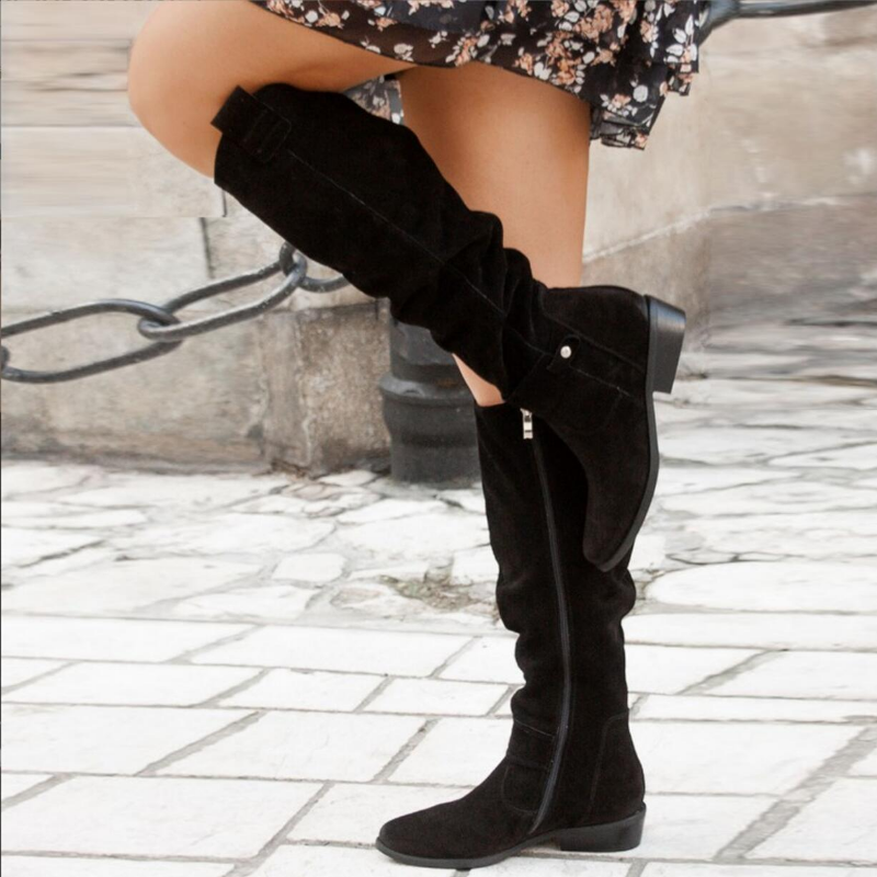 Mune | Heeled Boots with A Small Heel