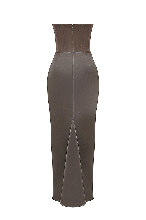 Mune | Elegant Strapless Corset Dress