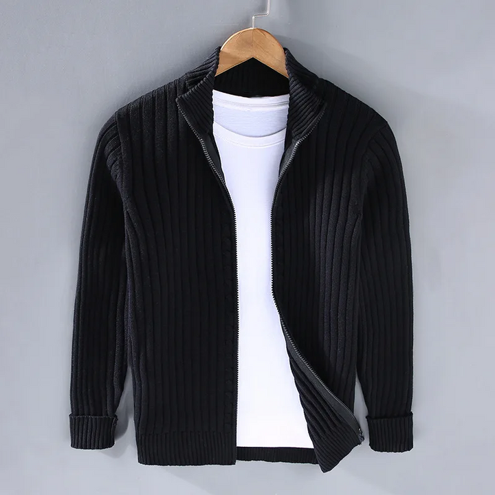 Mune | Turtleneck Knitted Jacket for Men